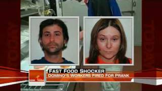 Dominos Pizza on the Today Show  Workers fired for Dominos prank video [upl. by Ira418]