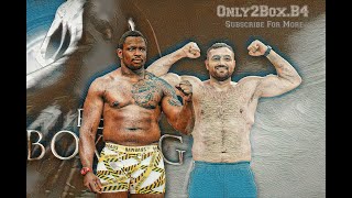 Dillian Whyte VS Christian Hammer FULL WEIGH IN  FACEOFF [upl. by Acherman926]