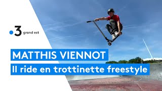 Matthis Viennot champion de trottinette freestyle pro [upl. by Adnamar]