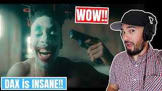 THIS IS CRAZY Dax  JOKER Official Music Video REACTION [upl. by Chretien]