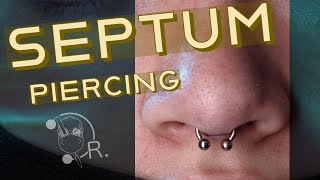 CORRECTING A SEPTUM PIERCING [upl. by Noemi]