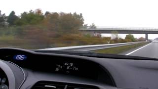 Honda Civic 18 Sport Acceleration on German Autobahn [upl. by Darcee615]