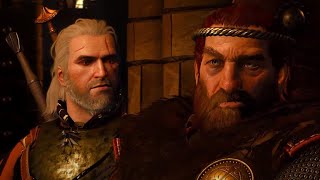 Geralt i Crach patrzą jak Birna chce sprzedać Skellige  Wszystkie opcje dialogowe  Wiedźmin [upl. by Sokin]