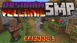 🔴 Obsidian Volcanic SMP  Episode 3  GOING TO THE END [upl. by Aihsital]