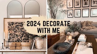 DECORATE WITH ME  DECORATING IDEAS AFTER CHRISTMAS  2024 [upl. by Giavani276]