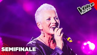 La delicata voce di Annarita canta “Fortissimo” di Rita Pavone  The Voice Senior 4  Semifinale [upl. by Sevik661]