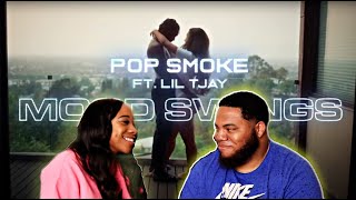 POP SMOKE  MOOD SWINGS ft Lil Tjay Official Video  REACTION [upl. by Dahaf]