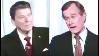 INCREDIBLE Watch George HW Bush amp Ronald Reagan Debate Immigration In 1980 [upl. by Sonitnatsok105]