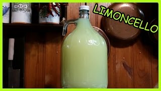 Limoncello Fatto in Casa  Le Ricette di Zio Roberto [upl. by Atnohsal]