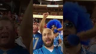 Lions Fans Sing Fight Song After Go Ahead Touchdown in 4th Quarter Lions Chiefs 972023 [upl. by Eatnwahs754]