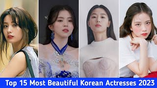 Find Out Whos On the List of the quotTop 15 Most Beautiful Korean Actresses 2023quot [upl. by Navonoj]