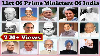 भारत के प्रधानमंत्री  Prime Minister of India  IAS PCS SSC SBI IBPS Railway  Learn For Job [upl. by Lazar]