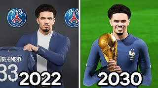 Je joue la future carrière de ZAÏREEMERY sur FC 24 [upl. by Lai983]