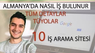 ALMANYA İŞ ARAMA SİTELERİ 2019  Almanyada Nasıl İş Bulunur [upl. by Hong141]