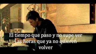 Enrique Iglesias  Donde Estan Corazon Con Letra Lyrics [upl. by Gottwald433]