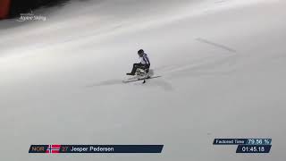 Jesper Pedersen  Norway  World Para Alpine Skiing World Cup  Zagreb 2019 [upl. by Noroj]