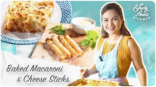 Baked Macaroni and Cheese Sticks  Judy Anns Kitchen [upl. by Naivart798]