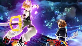 Roxas Final Smash on Sora  Super Smash Bros Ultimate [upl. by Jacy]