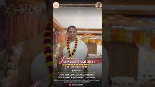 Wishes from HG Caitanya Avatari Prb amp HG Rasamayi Mtji 🥳🙏 ISKCON NRJD BANGLORE 2024 [upl. by Deutsch]