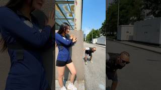 Money Heist vs Police 112 moneyheist parkour police escape shorts hctofficial [upl. by Ashlee]