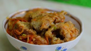 Рыба тушенная Минтай Хек Изумительно мягкий вкус Рецепт мамы Гали [upl. by Dijam]