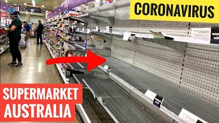 Supermarket in Sydney amp Sold out TOILET PAPER shopping news Australia [upl. by Faina218]