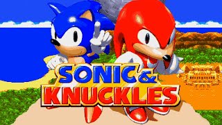 Sonic amp Knuckles  Sega Genesis  Full Sonic Playthrough No Commentary [upl. by Mountfort]