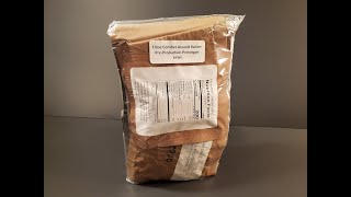 2020 CCAR 24 Hour Ration of the Future Prototype Review MRE Tasting Test [upl. by Allyce]