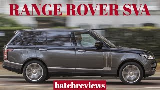 See how AMAZING the £180k Range Rover SVA is [upl. by Newby]