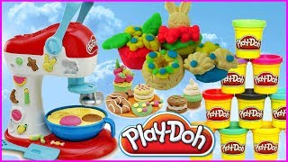 Play Doh đźŚ€ MIKSER đźŚ€ Kolorowe babeczki i ciasteczka đźŤŞđźĄ ciastolina Hasbro E0102 [upl. by Hayes]