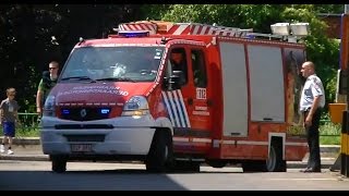 Brandweer Geraardsbergen  Ambulance  Snelle Hulpwagen [upl. by Bellina234]