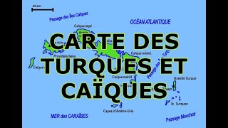 CARTE DES TURQUES ET CAÏQUES [upl. by Rieth569]