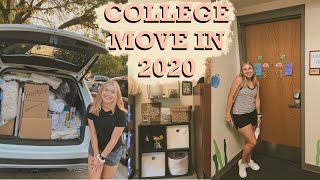 college move in vlog dorm tour 2020 baylor university freshman [upl. by Yelha]