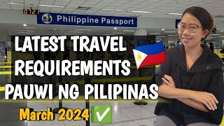 ETravel Updates Latest Requirements Going Back to the Philippines 🇵🇭 HanKay [upl. by Jory]