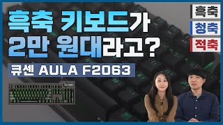 가성비 좋은 기계식 키보드가 있다 2만 원대 큐센 키보드 리뷰 [upl. by Mark145]