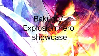 BakugoExplosion hero showcase [upl. by Neu]