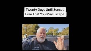 Pray That You May Escape    Twenty Days Until Sunset 2024 [upl. by Nay266]