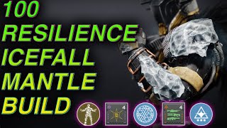 100 RESILIENCE ICEFALL MANTLE BUILD  Icefall Mantle PvE Review  Icefall Mantle Tank PvE Build [upl. by Hcab]