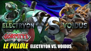 Gormiti  Le Pillole  Electryon VS Lord Voidus [upl. by Ennagrom]