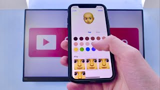 ✅ Jak si vytvořit vlastní animoji memoji [upl. by Airahs]