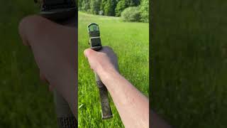 Airsoft Pistol with red dot POV [upl. by Broddy]