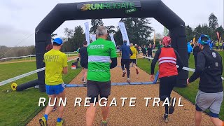 Run Reigate TRAIL  Race VLOG [upl. by Dannon920]