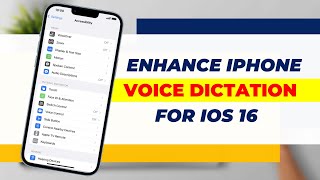 Enhance Your iPhone Voice Dictation Step by Step Guide for Better Transcription [upl. by Airtened202]