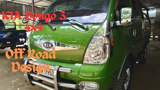 KIA BONGO 3 4x4 Off Road  Loaded Design [upl. by Britt]