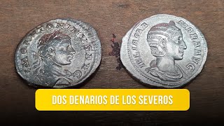 Dos denarios de los Severos [upl. by Martie]