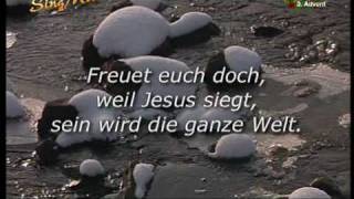 Freue dich Welt sing mit bei BibelTV [upl. by Lemart]