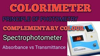 Colorimeter l Spectrophotometermbbs nursing paramedical mscbiotechnology biochemistry doctor [upl. by Ennagrom]