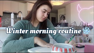 Winter Morning Routine Vlogmas Kalani Hilliker [upl. by Arias]