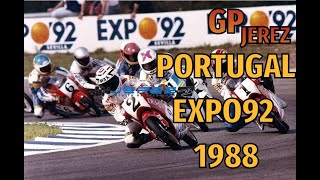 MotoGP 1988  Gran Premio EXPO92 Jerez España [upl. by Ysdnyl]