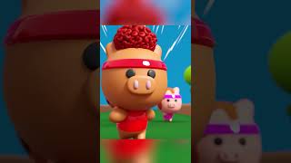 Cerdito ChaCha BoomBoom Chicky LaLa  D Billions en Español shorts db [upl. by Elka]